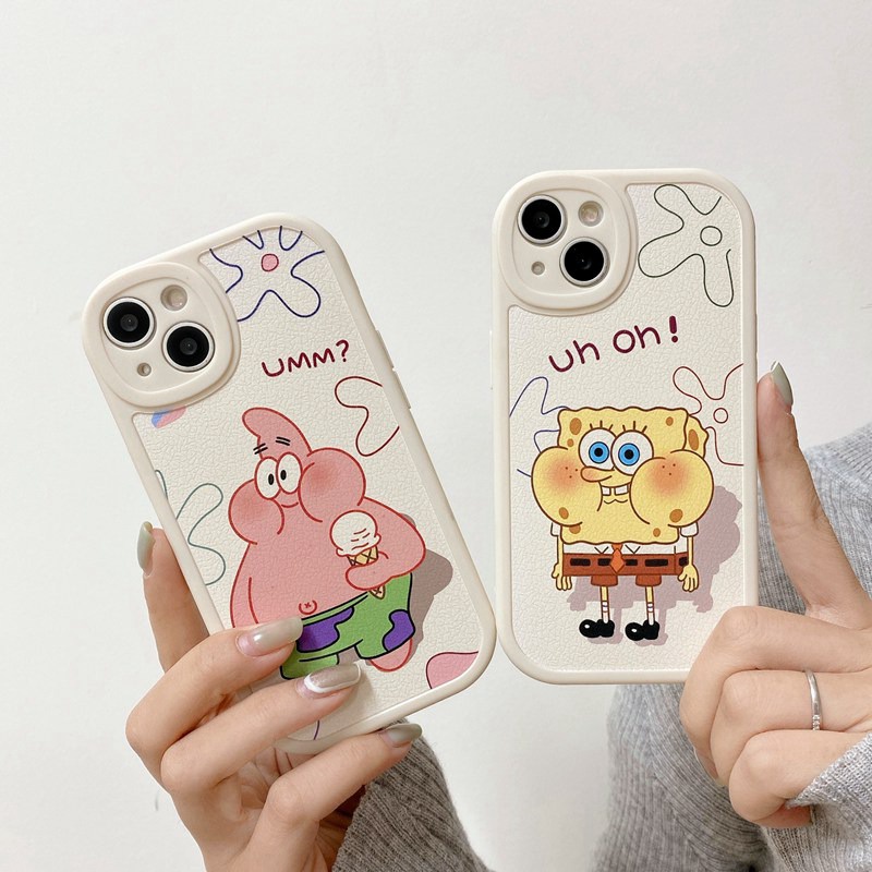 Soft Case Spongebob OPPO A9 A5 A31 A53 A33 2020 A7 A5S A12 A11K F9 F11 A15S A35 A52 A92 A54 A36 A96 A83 A57 A3S A16 A1 Pro Reno 3 5 6 7Z 9 Patrick Star