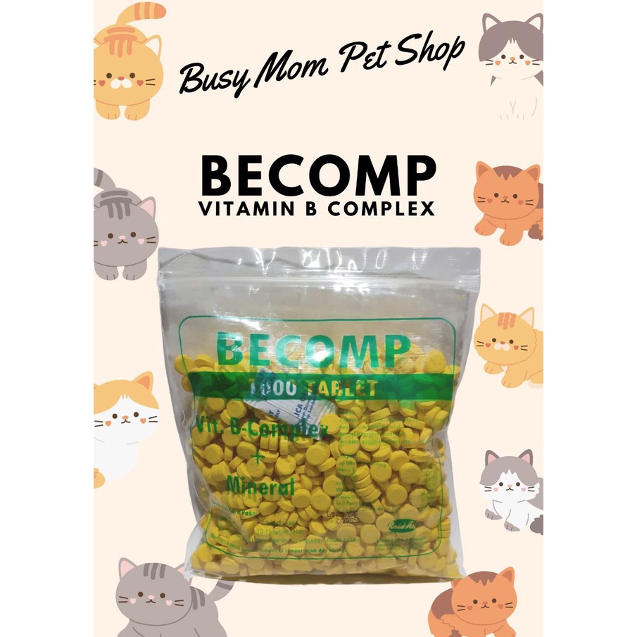 Becomp FRESH PACK 1000 tablet VItamin B Complex Vit B