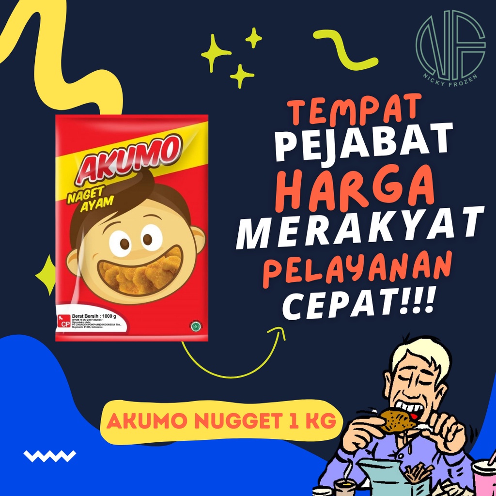 

AKUMO NUGGET 1 KG