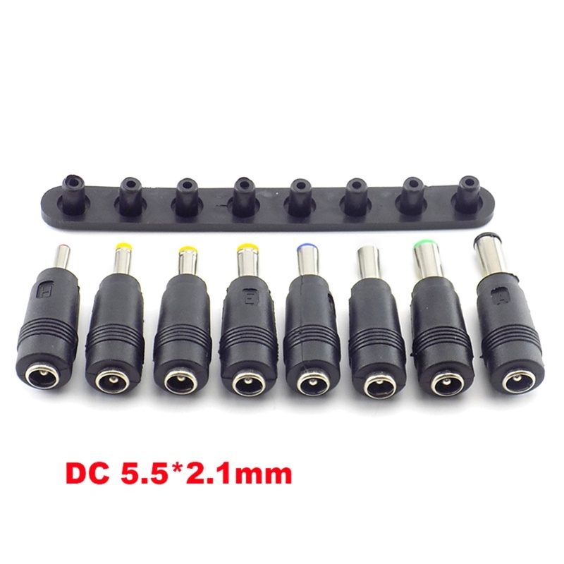 Zzz Kabel Power USB Ke DC USB Ke 8PCS DC Jack Charging Adapter Cord DC5V Ke 12V 9V Led Display Untuk Router Kipas Mini Speak