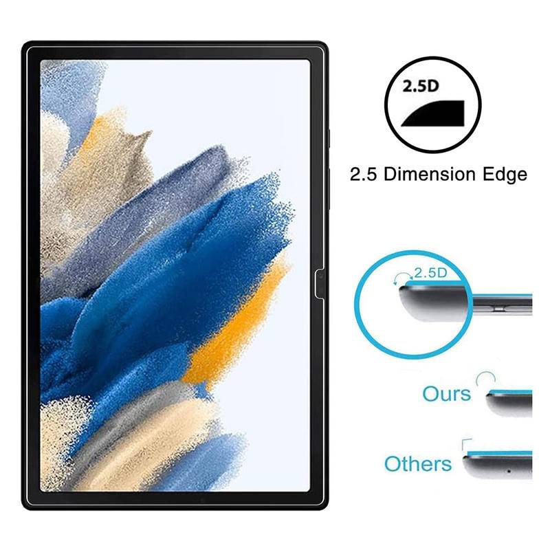 Untuk Samsung Galaxy Tab S8 S7 Plus Ultra S6 A7 Lite A8 S5e T505 T225 X205 Tempered Glass Screen Protector Tablet Film Pelindung Untuk Samsung Tab A 8.0 2015 8.4 2020 10.1 10.5 2019