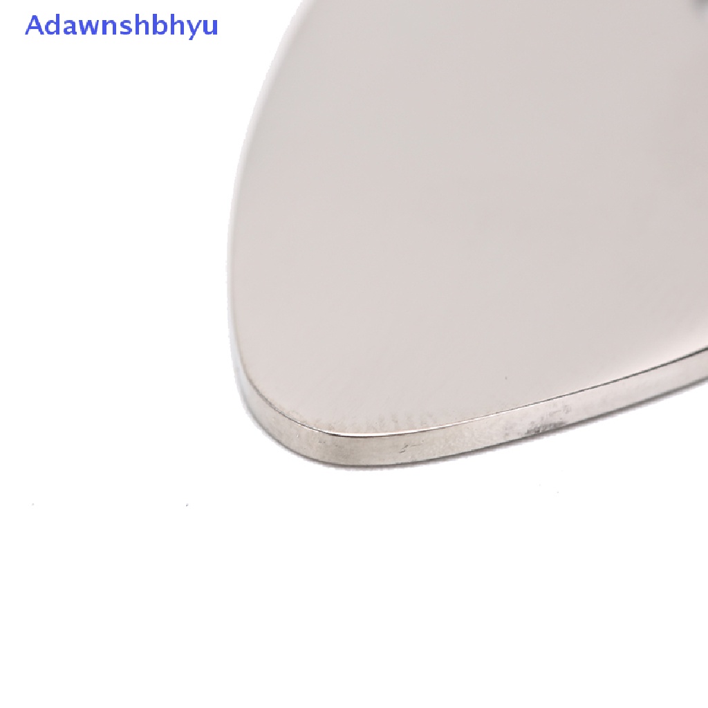 Adhyu Guitar Pick Silver Necklace Kalung Gitar Neck Picks Pick Gitar Dengan Rantai ID