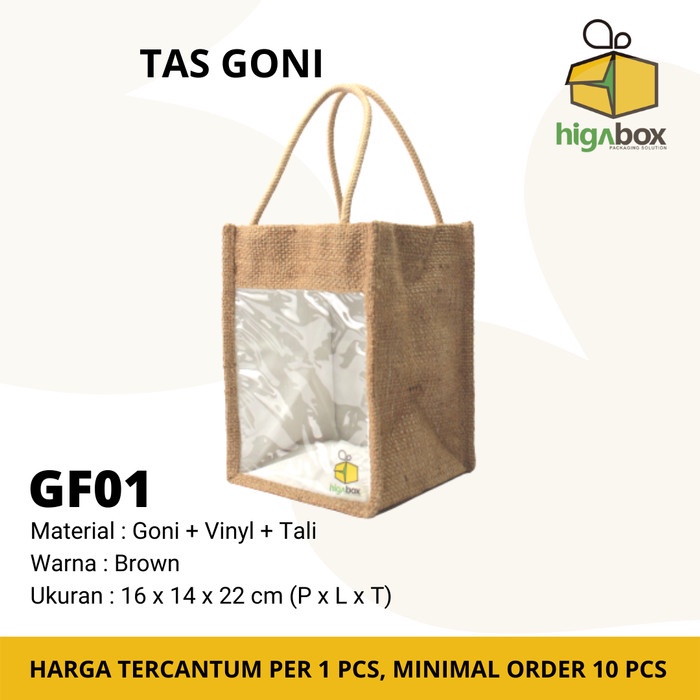 

⭐BISA COD⭐ Tas Goni Mini I Tas Goni Mika I Goodiebag Goni I GF01