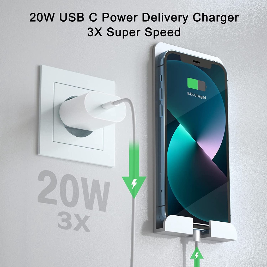 Adaptor Type c PD fast charging 12 Pro max | Power Adapter 11 Pro Max 13 mini X xs xr 8 plus 7 14 20W 18W Charger Batok usb tipec typec