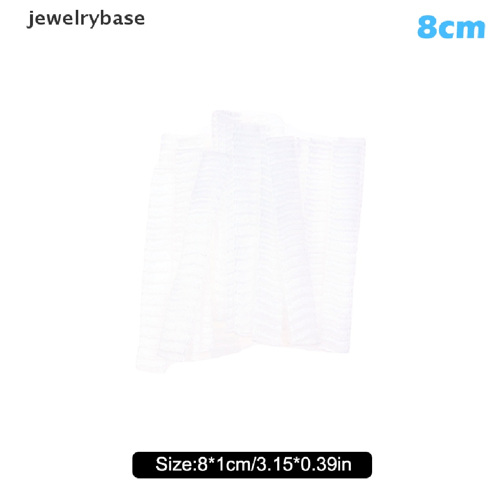 [jewelrybase] 20pcs Mesh Fleksibel Jaring Pelindung Penutup Make Up Brushes Guard Alat Kecantikan Butik