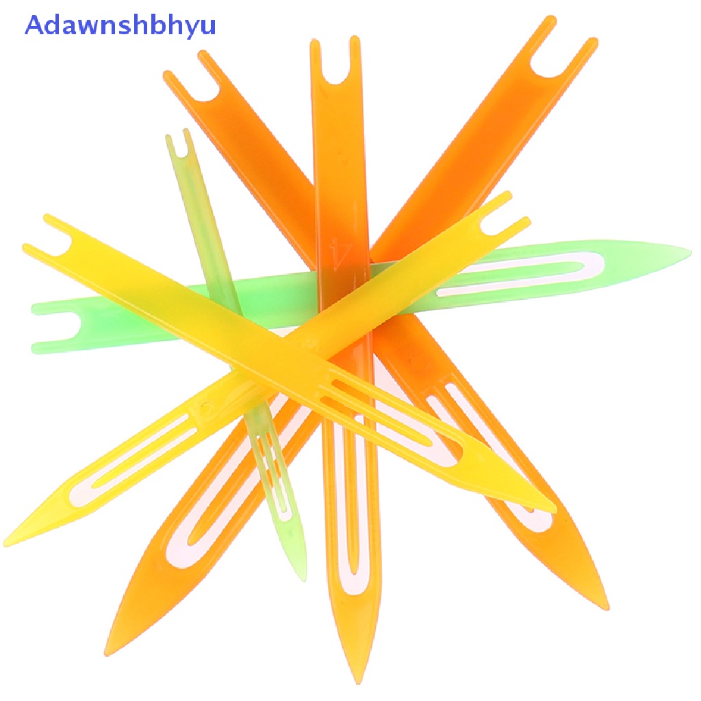 Adhyu 7pcs Jaring Perbaikan Netg Ikan Line Mending Tenun Anti Karat Shuttles ID