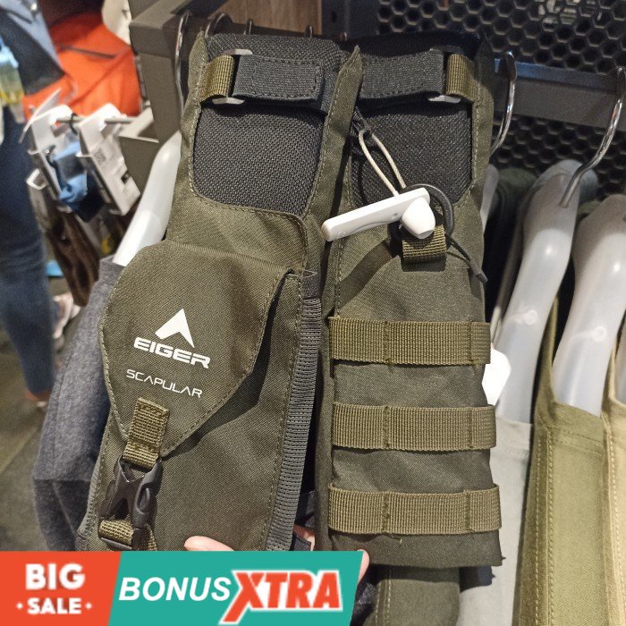 Bantalan Bahu EIGER19891989 SCAPULAR SHOULDER PAD Green Hijau 91000 7210 Ori Bagus