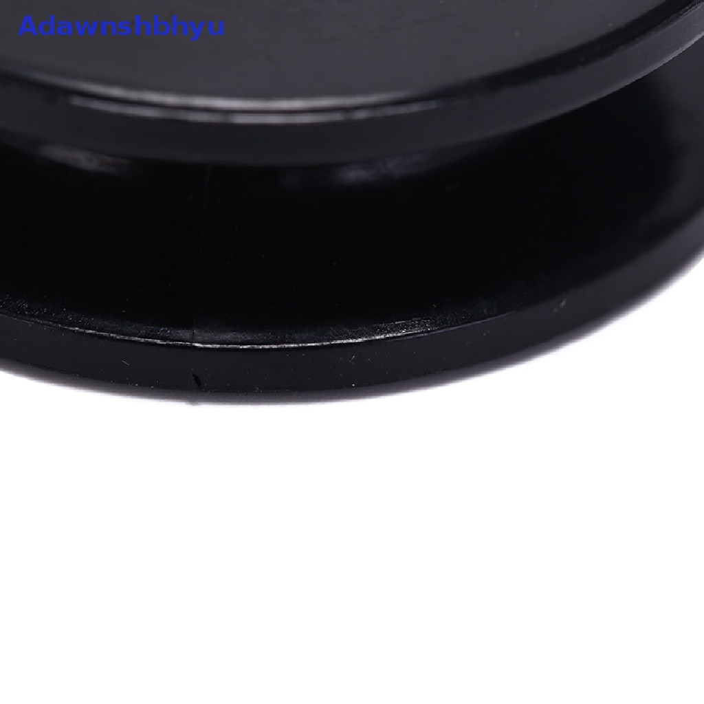 Adhyu 1pc 50mm Hitam Bantalan Pulley Roda Kabel Peralatan gym Part Wearproof gym kit  Id