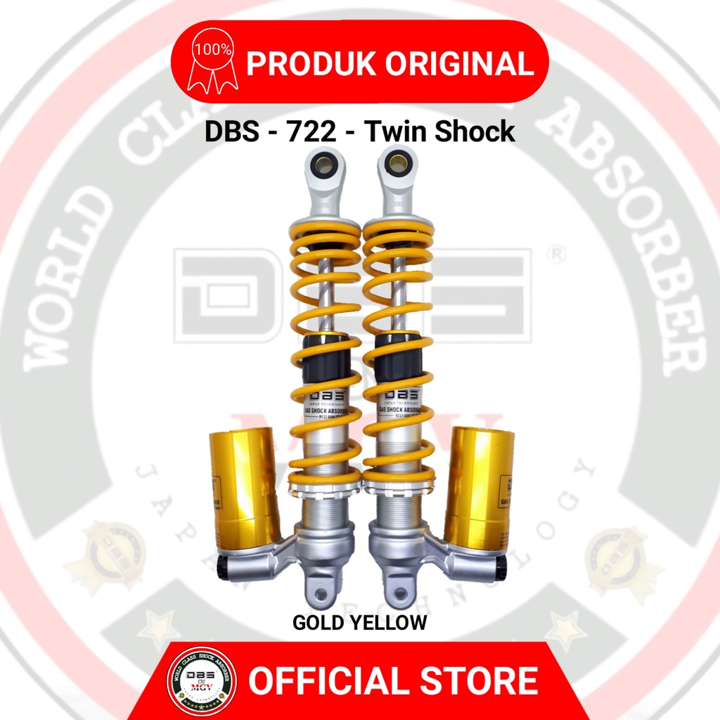 [ BISA COD ] Shock Tabung DBS 722 E SERIES YAMAHA XMAX 250 NMAX 155 N MAX X MAX