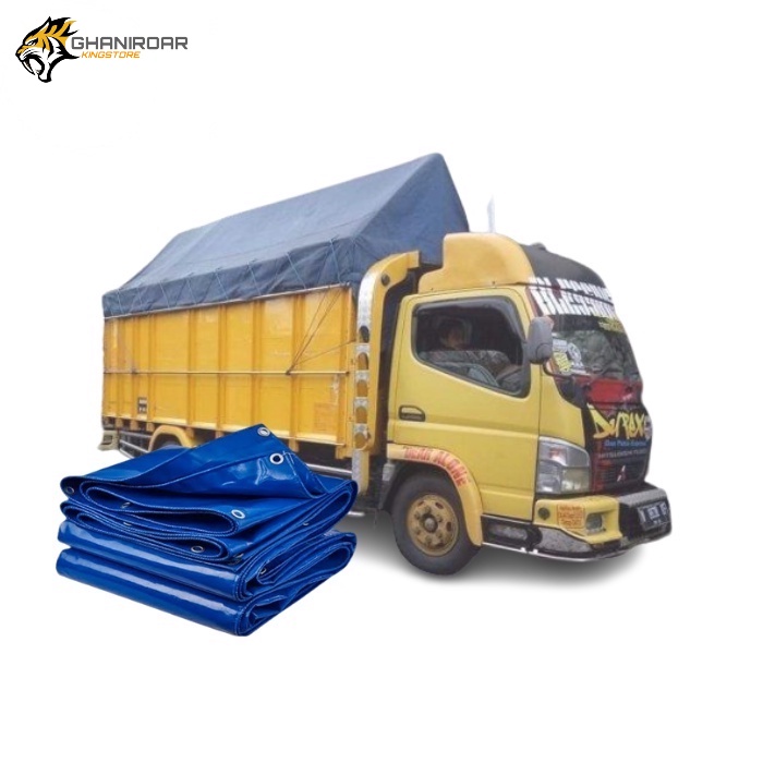 Terpal Truk Tebal Cincing Semi Karet Anti Air / M2