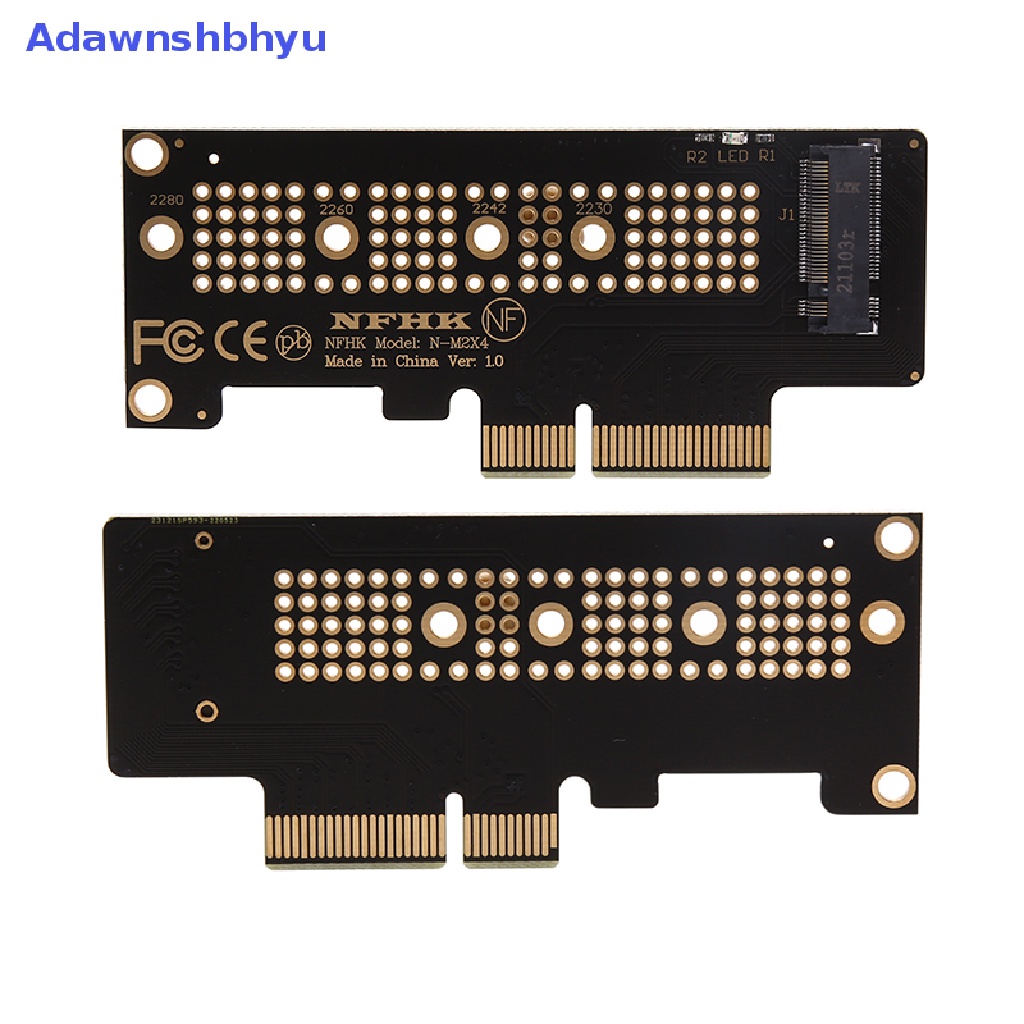 Adhyu NVMe PCIe M 2 NGFF SSD to adapter card PCI express x 4 to M.2 card with bracket ID