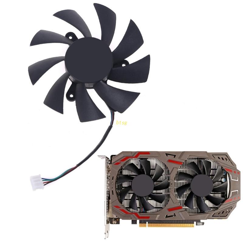 Bt 75mm 85mm 4pin Cooler Video Card Kipas Pendingin Untuk iGame GeForce GTX 1070Ti 1080 1050 1060 Pengganti