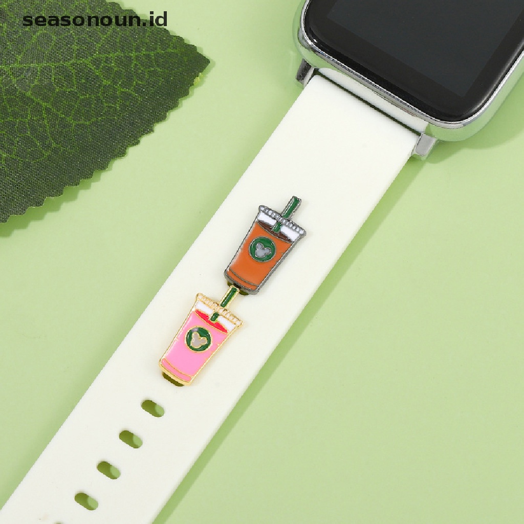 Seasonoun Strap Ch Untuk Gelang Jam Colorful Nail Pendent Jewelry Cup Bracelet Nail.