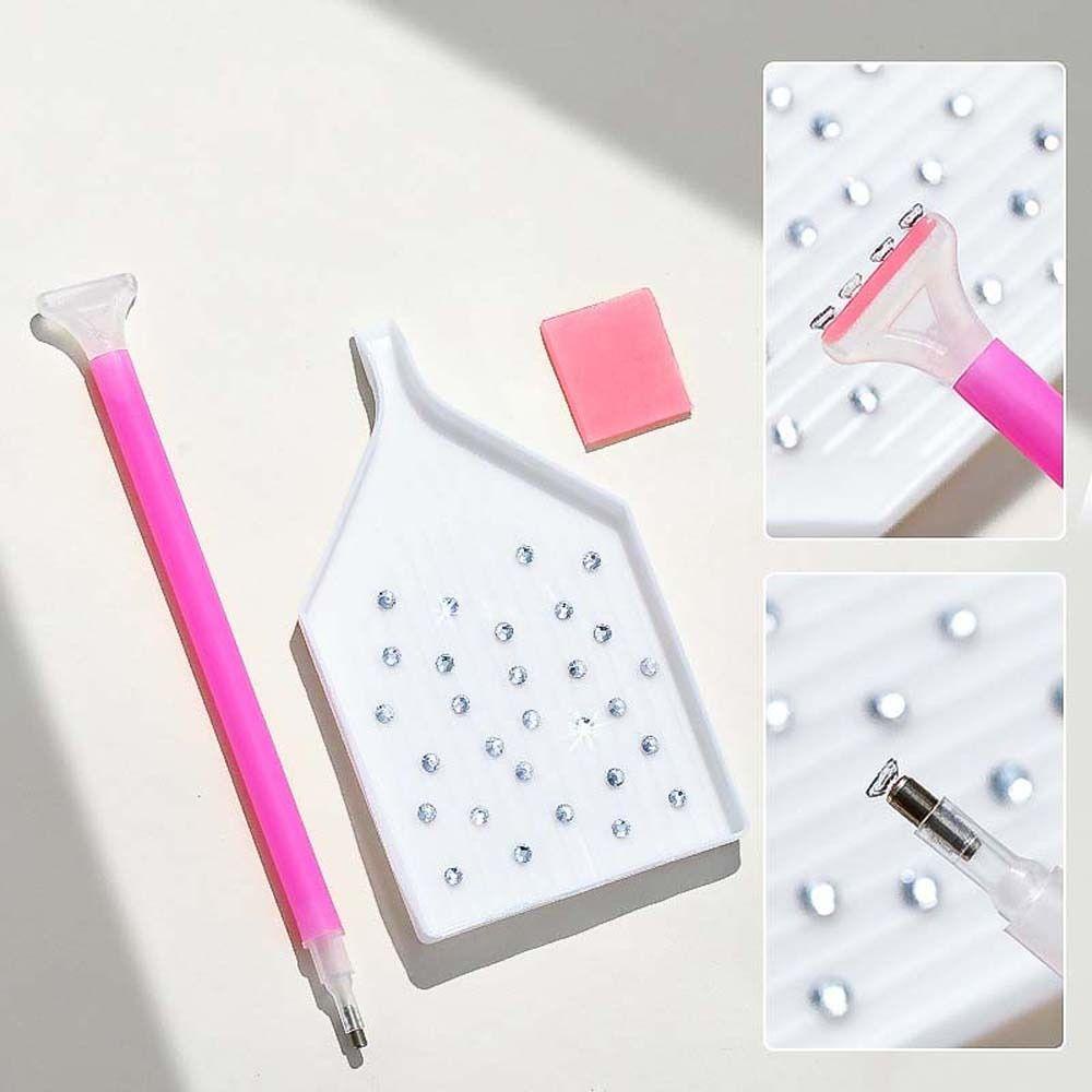 AUGUSTINA Agustinina Titik Bor Pen Salon Kuku Manicure Nail Painting Gel Point Pen Nail Art Dotter Gel Clay Tools Kits Nail Rhinestone Picker