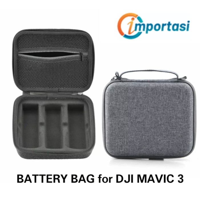 Battery Bag Tas Batere DJI MAVIC 3 Storage Case Baterai Portable Cover