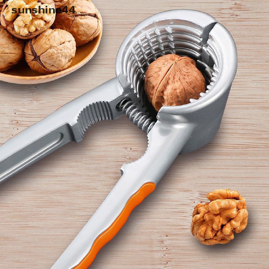 Sunshine Portable Nut Cracker Alat Dapur Gadget Pemipil Walnut Opener Nutcracker ID