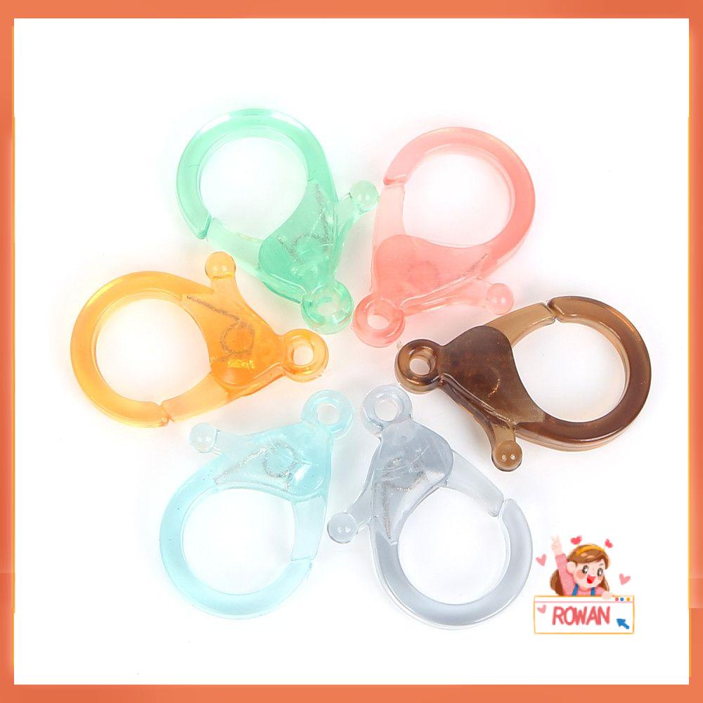 R-flower 10Pcs/Lot Kait Lobster Clasp DIY Temukan Perhiasan DIY Untuk Kalung &amp; Gelang KeyRing