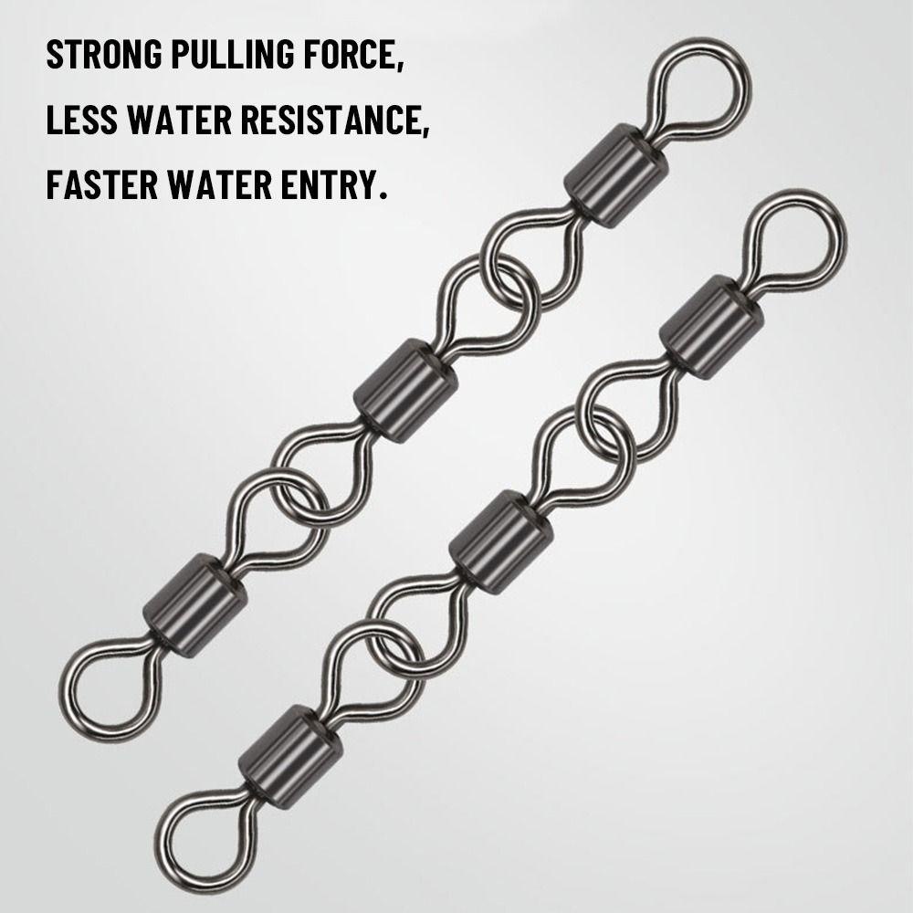TOP 20pcs Konektor Snap Pancing Dengan Pin Bahan Stainless Steel Tahan Lama1#-8# Ball Heavy Duty