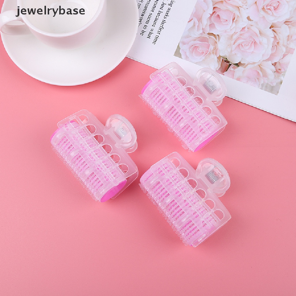 [jewelrybase] 3pcs Magic hair curlers rollers hairdressing Tidur styling Rambut roller curler Butik