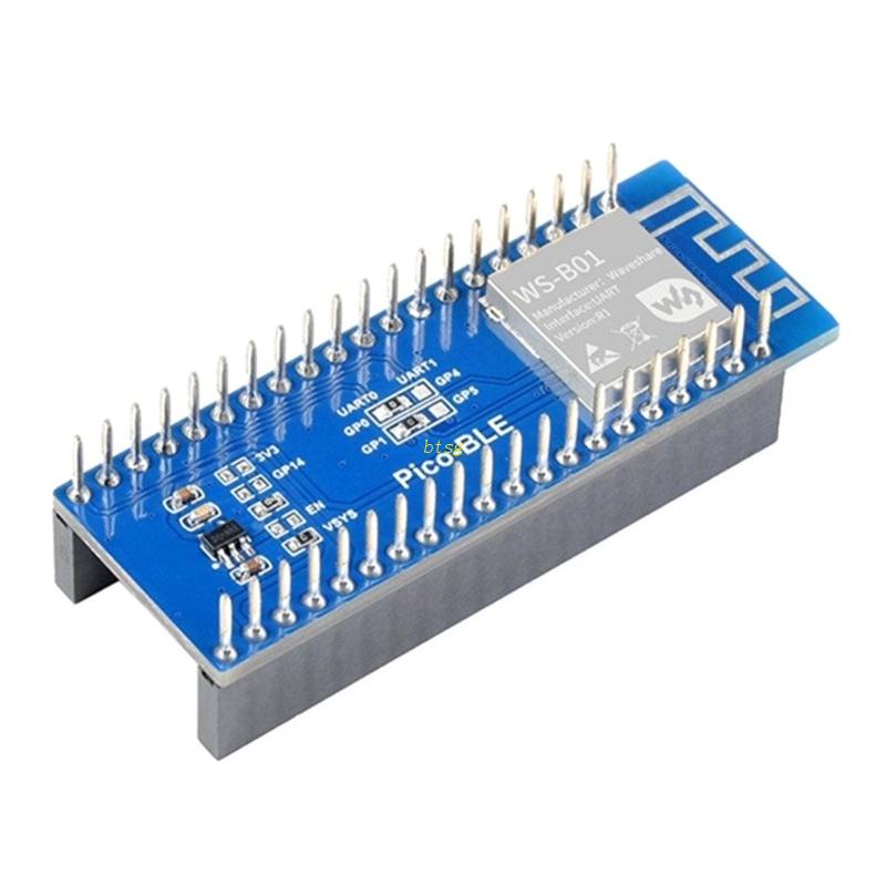 Btsg Pico Papan Ekspanding Kompatibel Bluetooth Untuk Raspberry Pi Dual-Mode BT5.1 Mendukung SPP Dan BLE Wireless Module 5v 6