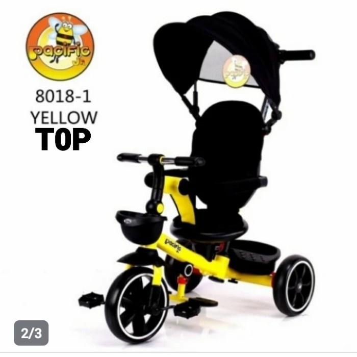 DISKON SHOPEE/ Sepeda Anak Roda Tiga Tricycle Pacific 8018-1