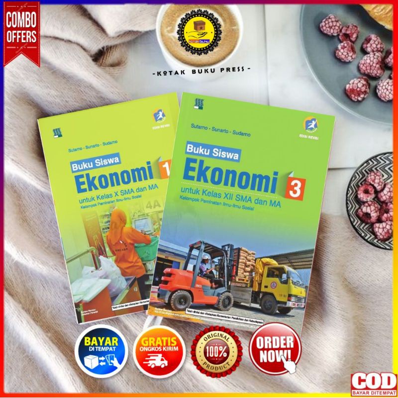 EKONOMI KELAS 10 11 12 AKREDITASI / BUKU SISWA / Tiga Serangkai