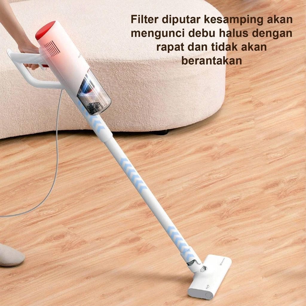 Deerma dx300 household  handheld portable vacuum Cleaner  Strength Dust Collector 16KPA
