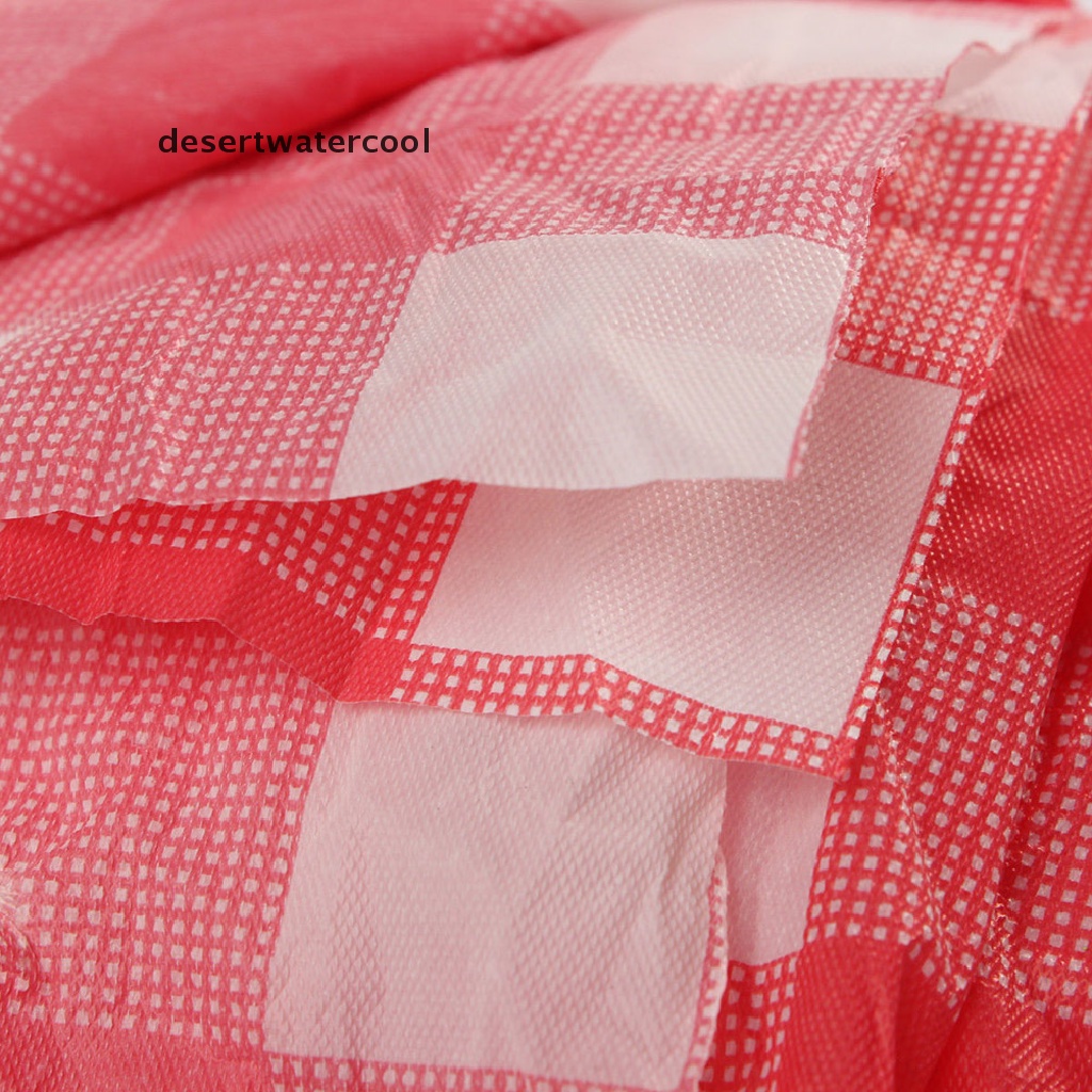 Deid Red Gingham Plastic Disposable Wipe Check Taplak Meja Pesta Outdoor Piknik BBQ New Gingham Plastik Lap Sekali Pakai Cek Taplak Meja Pesta Outdoor Piknik BBQ Gingham Plastik D