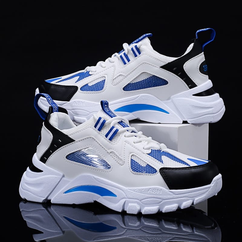GROSIRTAS LV0232 Sepatu Sneakers Pria Import Sport Shoes Sepatu Casual Pria Breathable Trendy