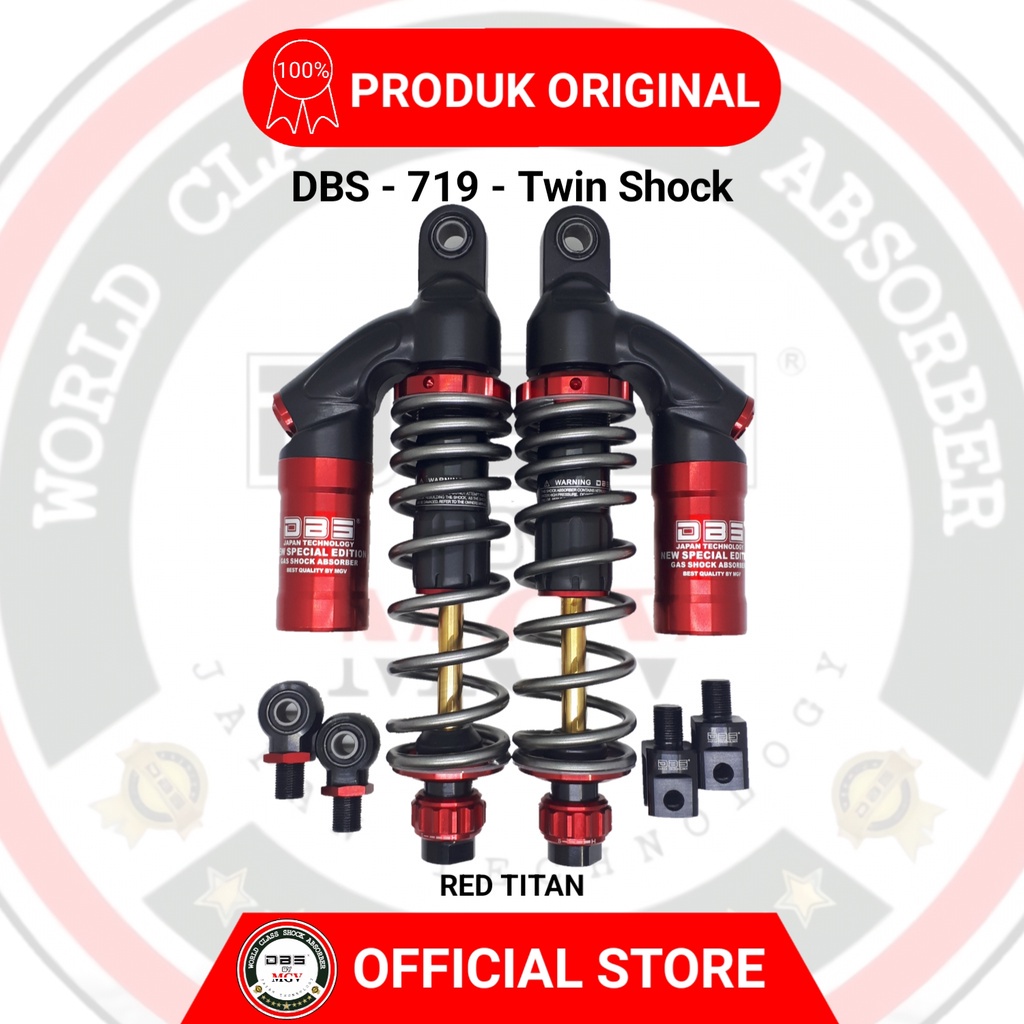 [ BISA COD ] Shock Tabung DBS 719 VON SERIES YAMAHA NMAX 155 XMAX 250