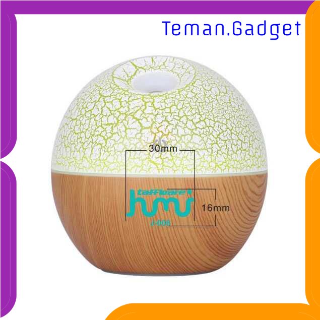 TG - ART Taffware HUMI Air Humidifier Ultrasonic Aromatherapy RGB Light 130ml - J-008