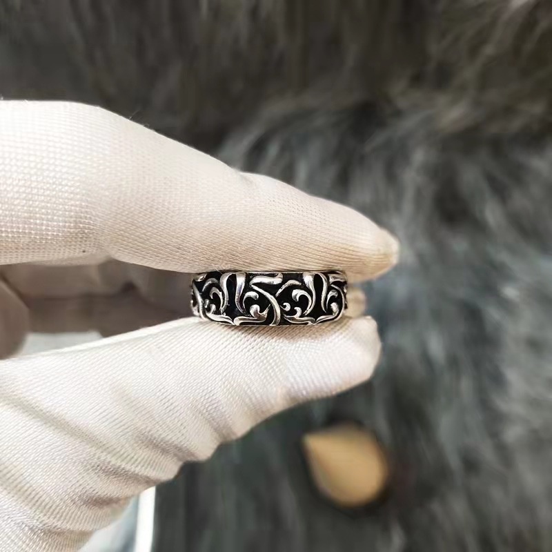 Gaya Punk Cincin Terbuka Cincin Anggur Pribadi Perhiasan Pesta Yang Dapat Disesuaikan Vintage Pria Wanita Kasual Rings