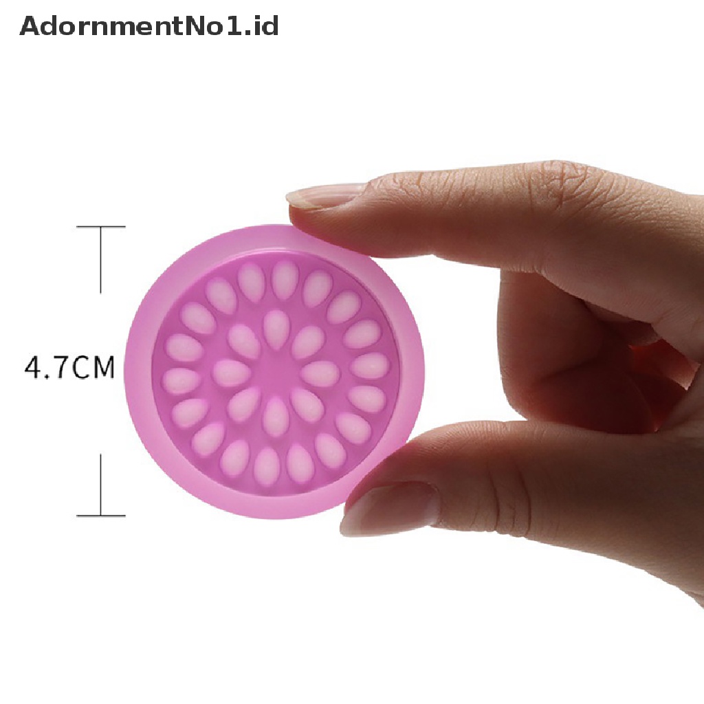 [AdornmentNo1] Eyelash Glue Stand Holder Eyelash Extension Supply Perekat Pallet Alat Plastik [ID]