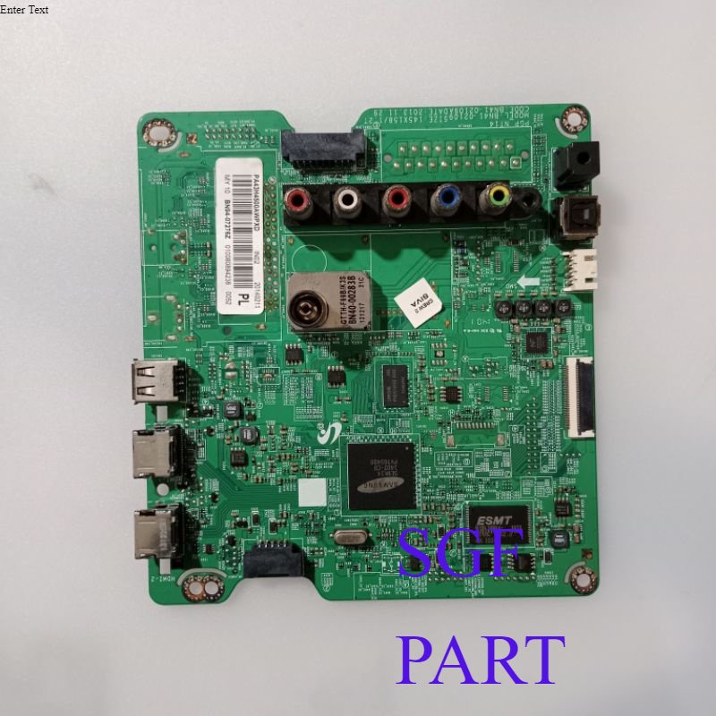 mainboard tv SAMSUNG PLASMA PA43H4500AW modul tv mobo mesin tv SAMSUNG PLASMA