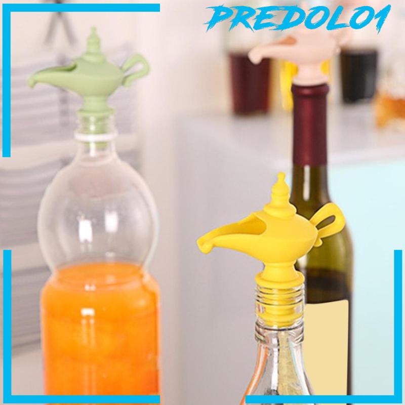 [Predolo1] 4 Pieces Bottle Stopper Leakproof Pot Spout Reusable for Househould Kitchen