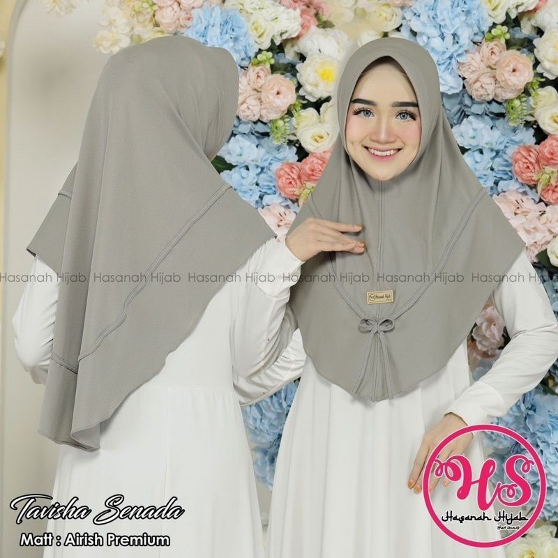 JILBAB INSTAN TAVISHA SENADA HASANAH HIJAB JERSEY AIRIS