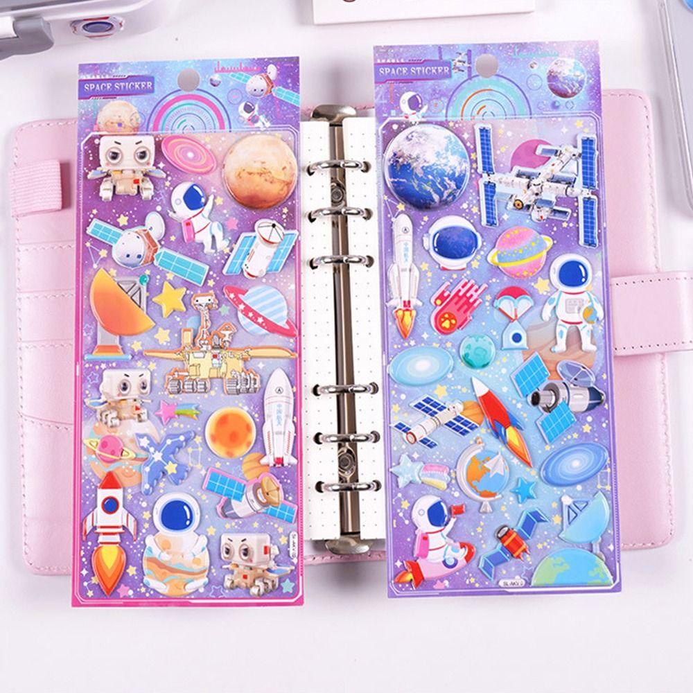 [Elegan] 3d Gelembung Busa Stiker Tk 1lembar DIY Scrapbook Tangan Akun Anak Stiker Mainan Phone Case Dekoratif Stiker