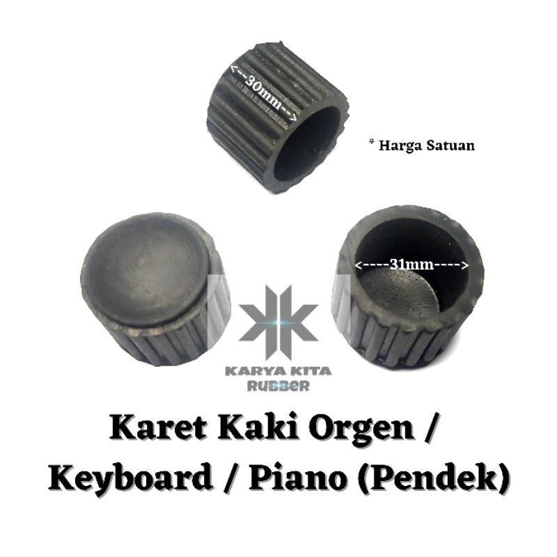 Karet Tutup Kaki Stand Keyboard / Orgen / Piano Pendek Termurah