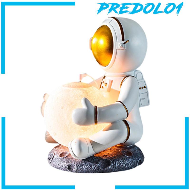 [Predolo1] Portable Humidifiers for Bedroom Astronaut Figurine with LED Light