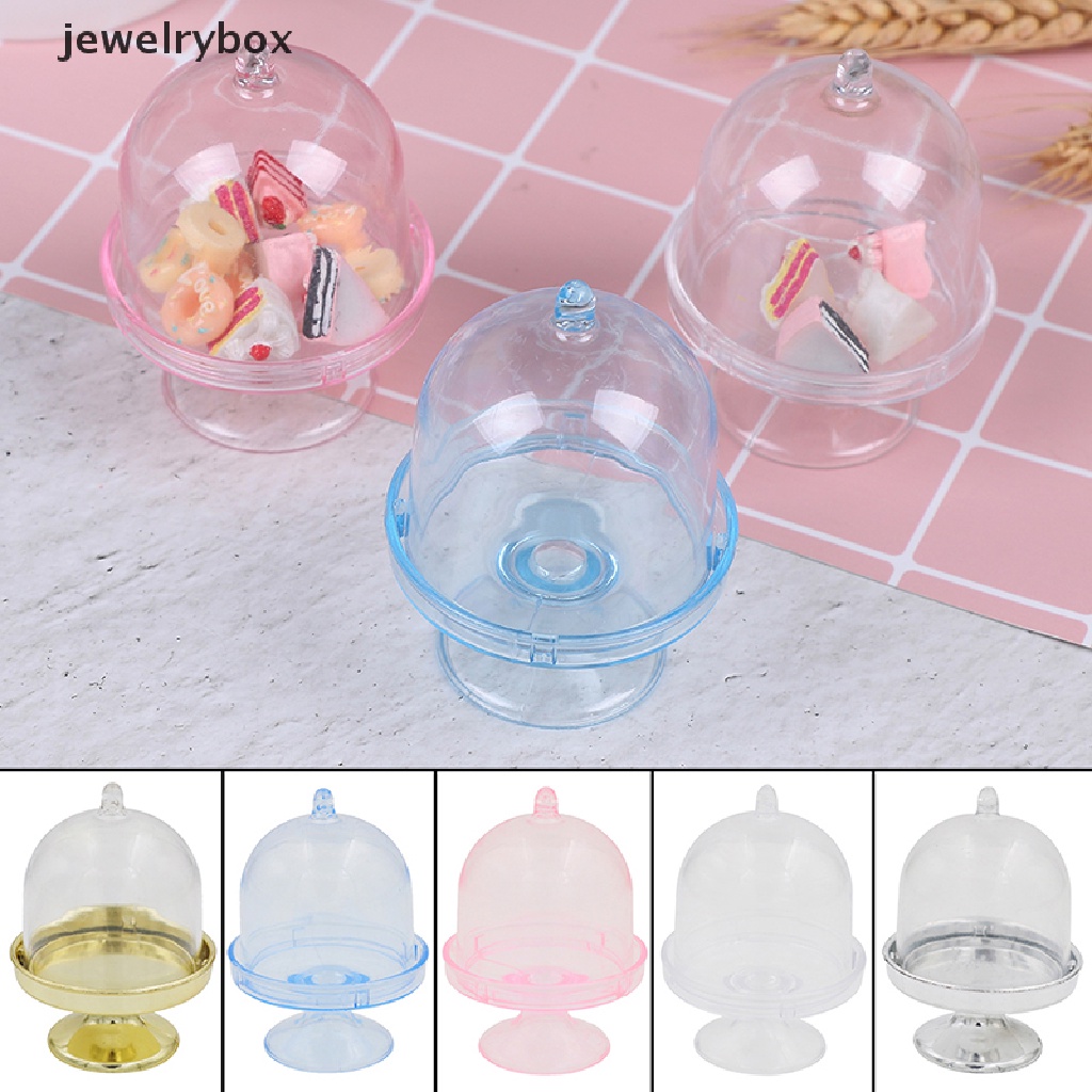 [jewelrybox] 1per12rumah Boneka Miniatur Toples Simulasi Aksesoris dessert model Mainan Butik