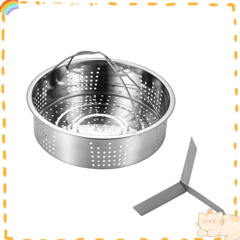 Panci Presto SOLIGHTER New304Stainless Steel Perlengkapan Peralatan Masak Rumah Keranjang