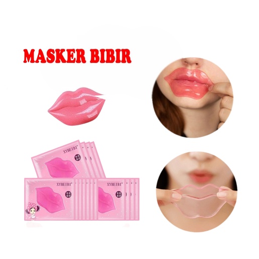 Lip Mask / Masker Bibir Collagen / Pelembab Bibir Mulut Kering Pecah Lip Mask Collagen