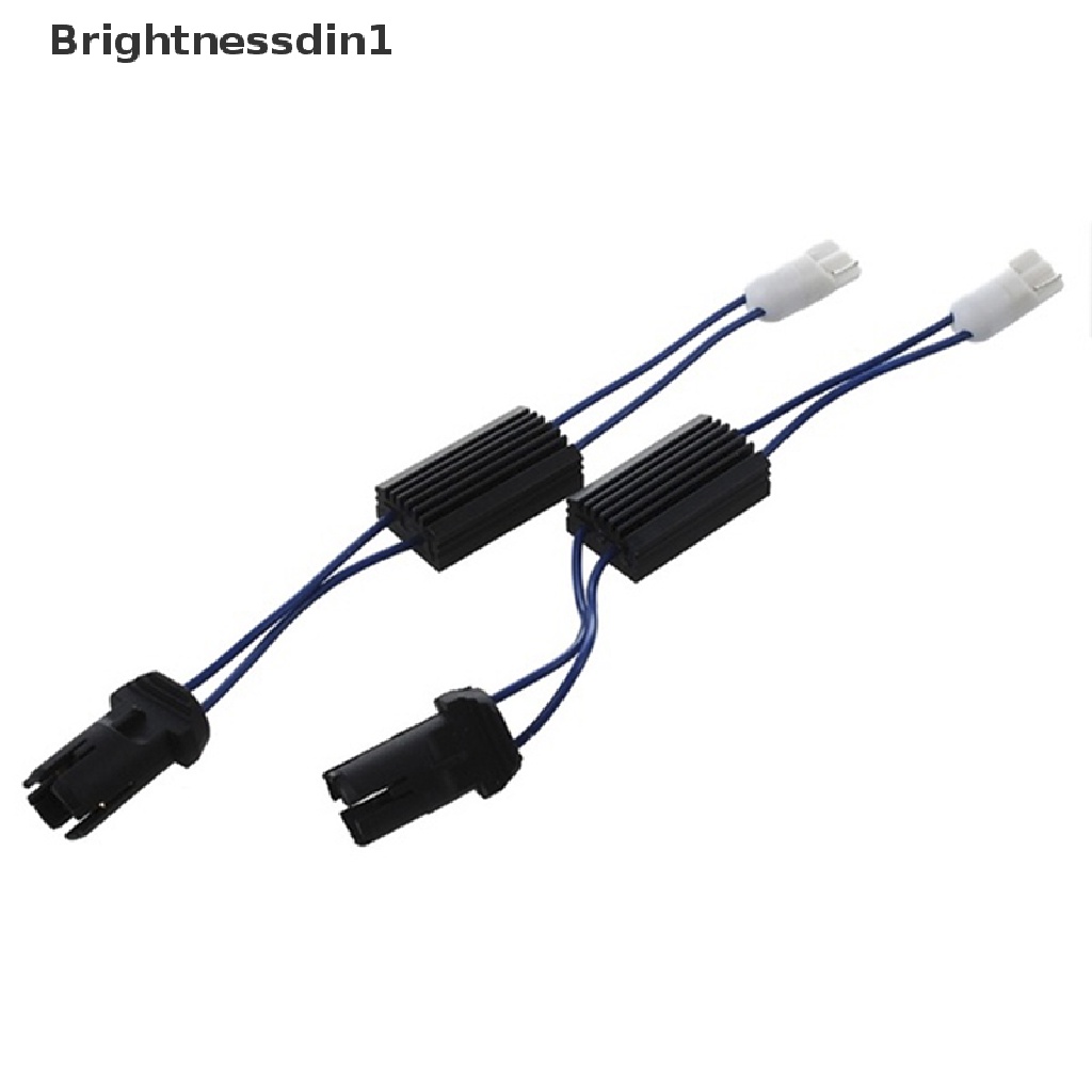 [Brightnessdin1] 12v Warning Canceller Decoder LED 501t10 W5W OCB Error Load Resistor SMD Butik