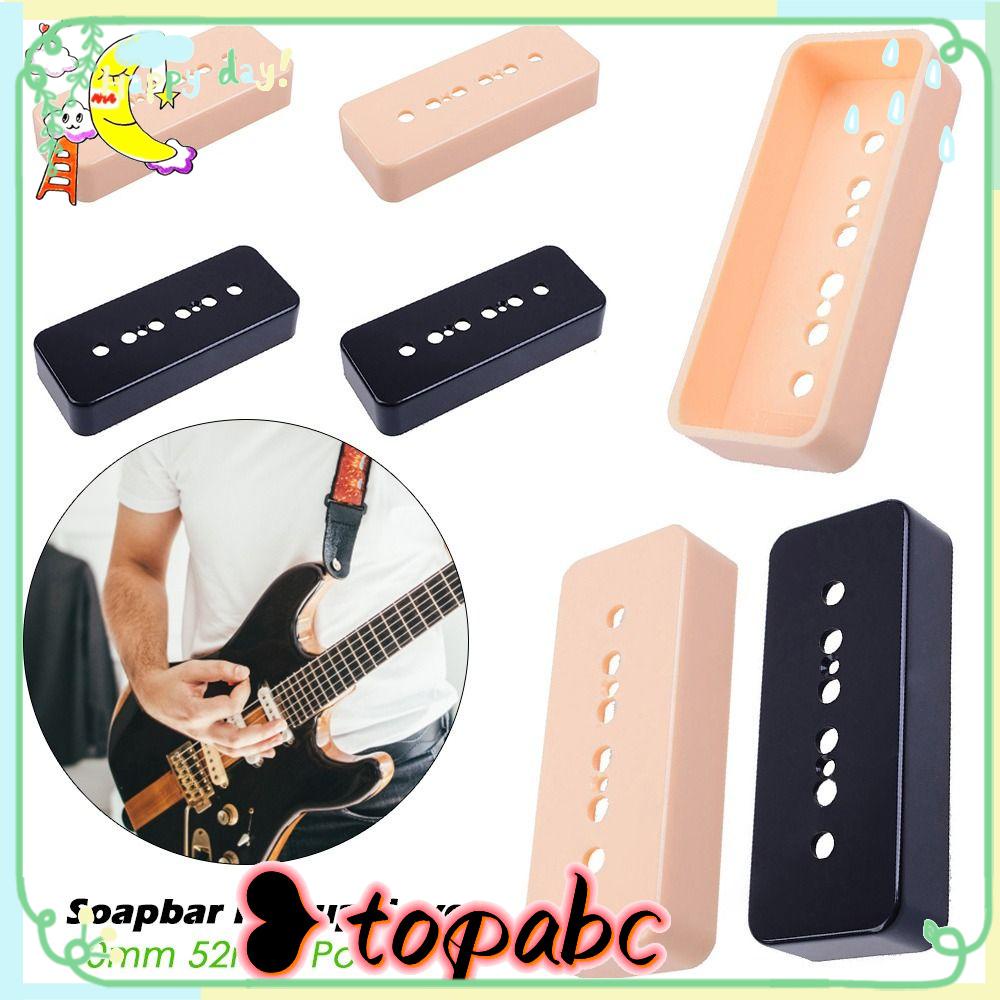 Top 3pcs Soapbar Pickup Cover Untuk LP Gitar 50mm 52mm Jarak Tiang Bagian Gitar Elektrik