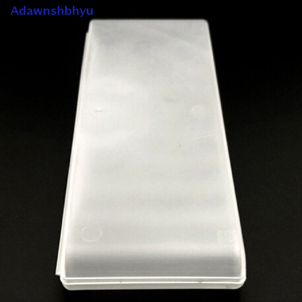 Adhyu Kotak Penyimpanan case cover holder Plastik Portable Untuk 10pcs AA ID