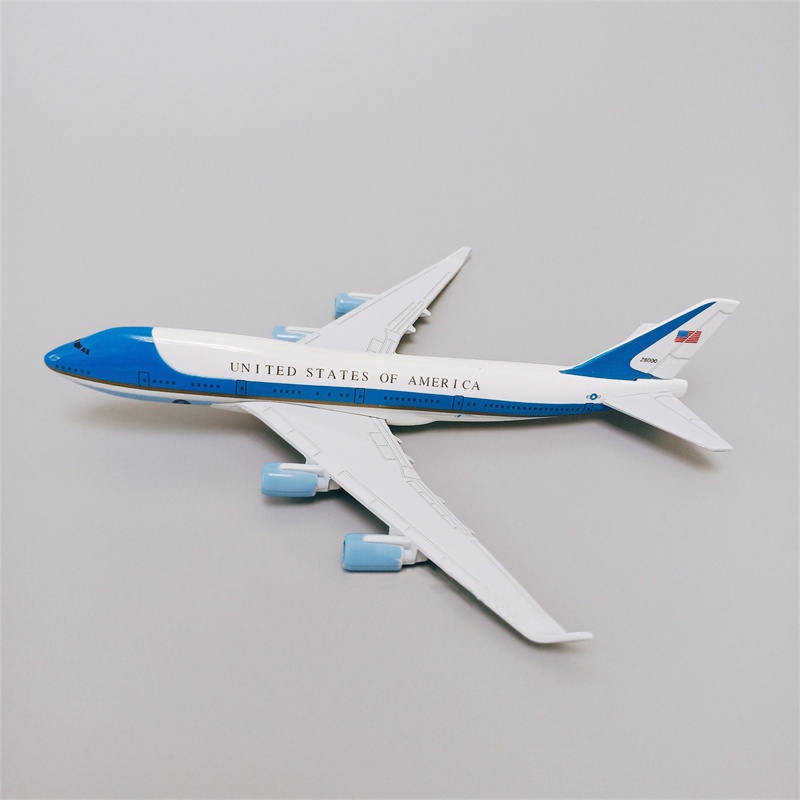 Amerika Serikat Boeing 747model Pesawat Diecast Metal B747 Pesawat Mainan Pesawat