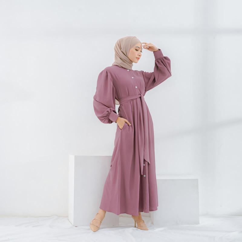 ilook | Mataram Midi Dress | Dres Wanita Modern