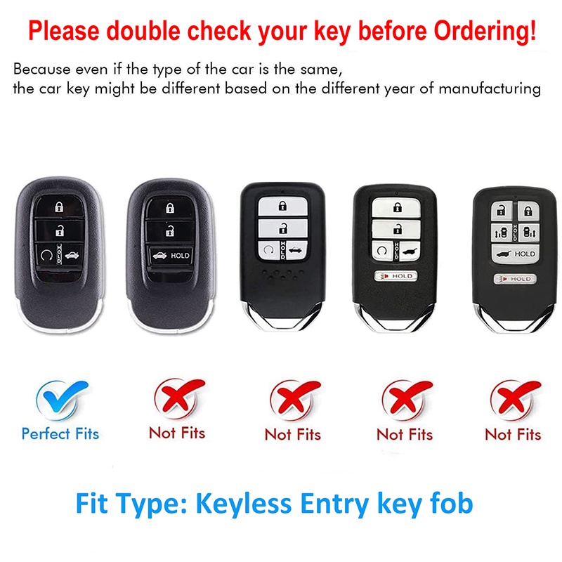 1pcs/honda Civic 4kancing TPU Penutup Kunci Mobil Case Shell Perlindungan Untuk Honda Civic Accord HR-V CR-V CRV 2022 2023 Auto Styling Aksesoris