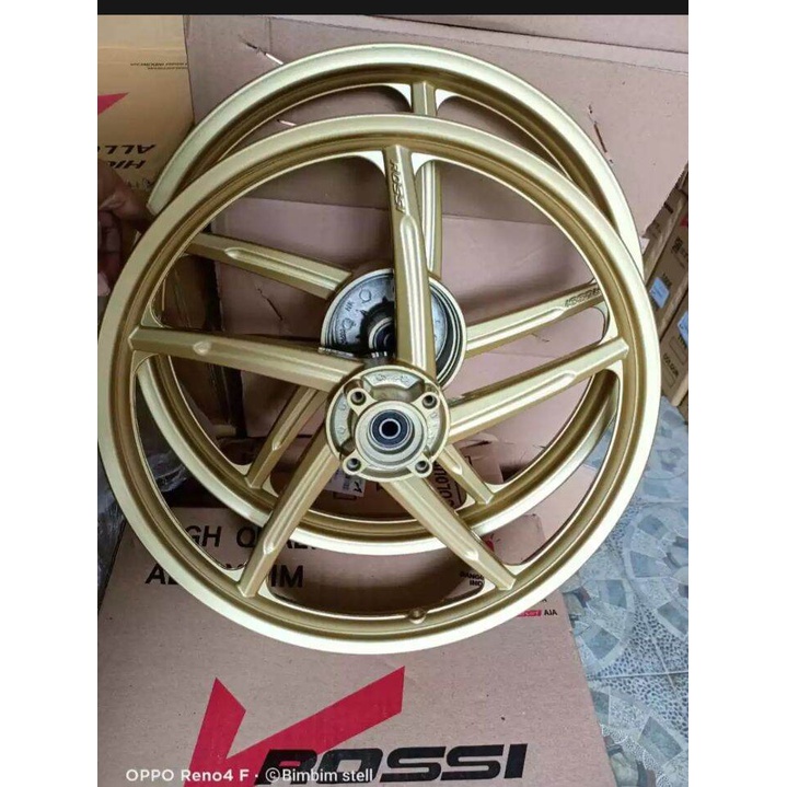velg pelek racing  depan belakang SUPRA FIT NEW KARISMA Copotan
