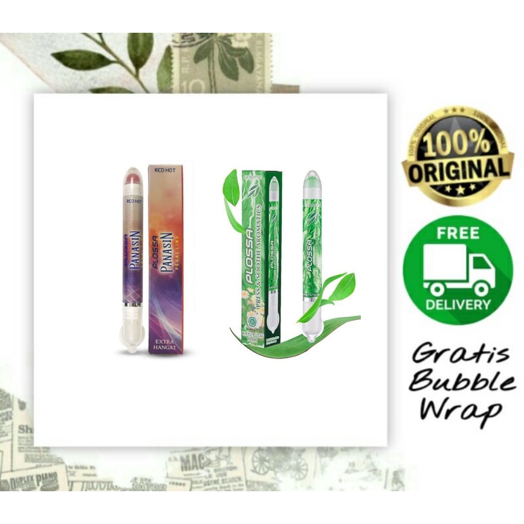 Plossa Inhaler & Roll On / Minyak Aromaterapi Plossa